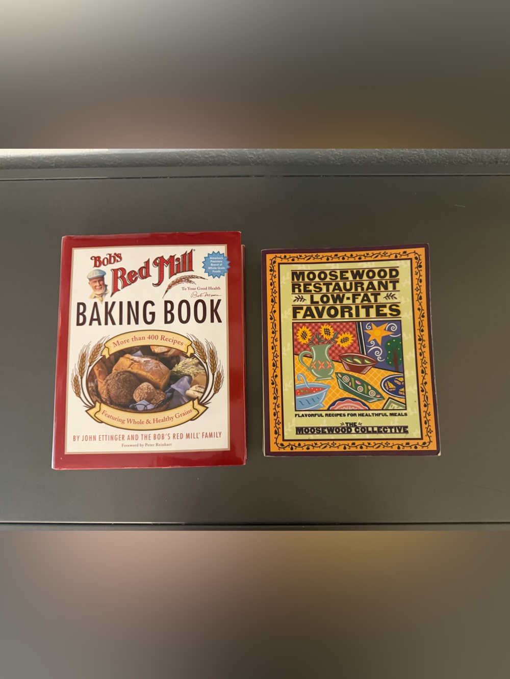 2 Cookbook Bundle – Bob’s Red Mill Baking Book + Moosewood Low-Fat Favorites